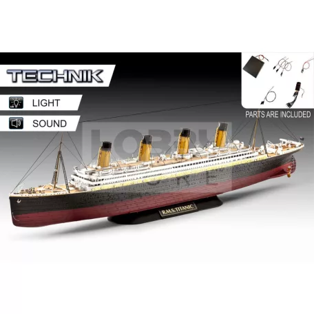 Revell Technik RMS Titanic 1:400 hajó makett  00458R