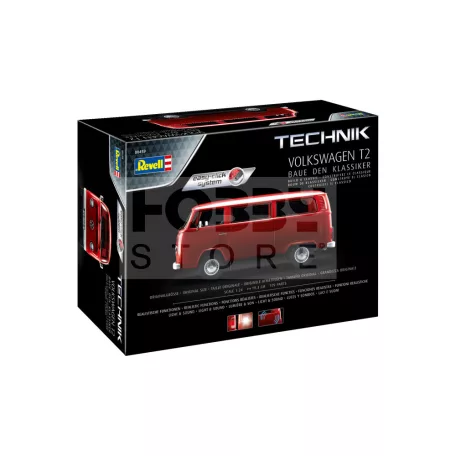 Revell Easy Click Volkswagen T2 1:24 autó makett 00459R