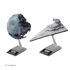   Revell Star Wars Death Star II + Imperial Star Destroyer 1:2700000 űrhajó makettek 01207R