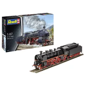   Revell Express Locomotive BR 18 505 with Tender 2'3' T38 – 1:87 mozdony makett