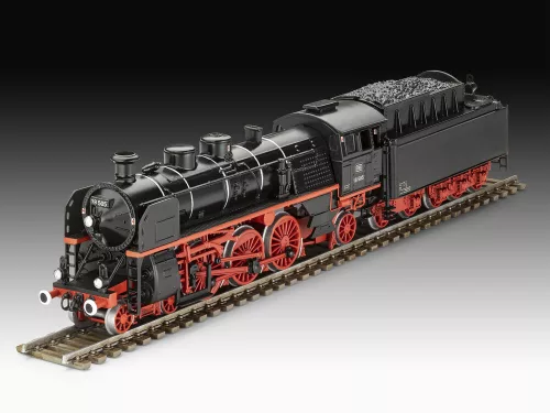 Revell Express Locomotive BR 18 505 with Tender 2'3' T38 – 1:87 mozdony makett