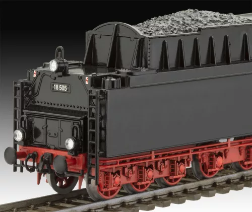 Revell Express Locomotive BR 18 505 with Tender 2'3' T38 – 1:87 mozdony makett