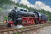 Revell Express Locomotive S 3/6 BR 18(5) with Tender 2'2' T – 1:87 mozdony makett