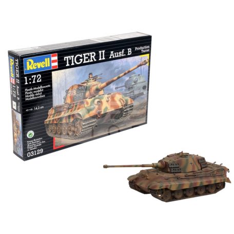 Revell - Tiger II Ausf. B 1:72 harcjármű makett 03129R