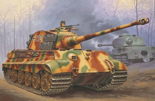 Revell Tiger II Ausf. B – 1:72 harckocsi makett