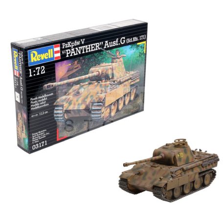 Revell - PzKpfw V. Panther Ausf.G (Sd.Kfz.171) 1:72 harcjármű makett 03171R