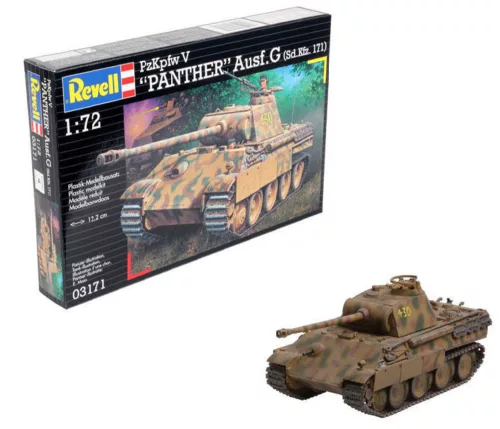Revell PzKpfw V "Panther" Ausf.G – 1:72 harckocsi makett