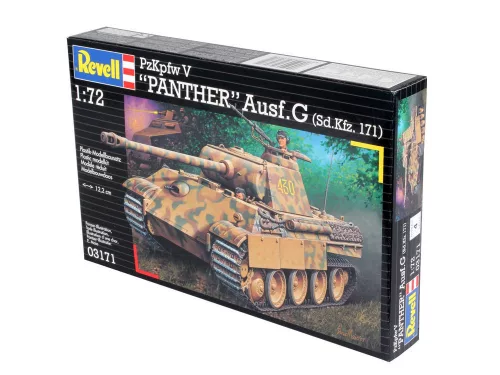 Revell PzKpfw V "Panther" Ausf.G – 1:72 harckocsi makett