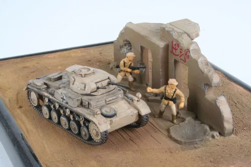Revell PzKpfw II Ausf. F – 1:76 harckocsi makett