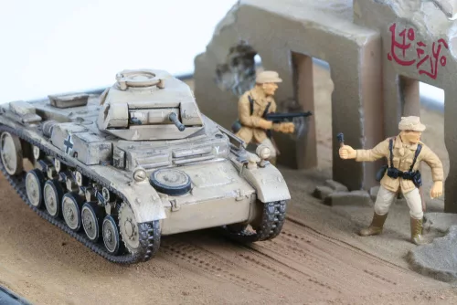 Revell PzKpfw II Ausf. F – 1:76 harckocsi makett