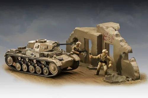 Revell PzKpfw II Ausf. F – 1:76 harckocsi makett