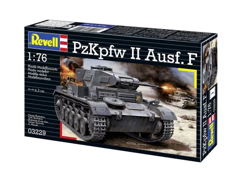 Revell PzKpfw II Ausf. F – 1:76 harckocsi makett