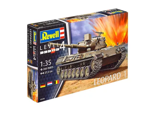 Revell LEOPARD 1 – 1:35 harckocsi makett