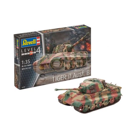 Revell Tiger II Ausf. B (Henschel Turret) 1:35 harcjármű makett 03249R