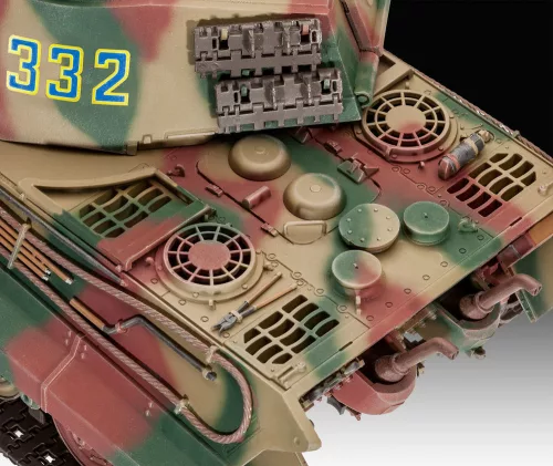 Revell TigerII Ausf.B (Henschel Turret) – 1:35 harckocsi makett