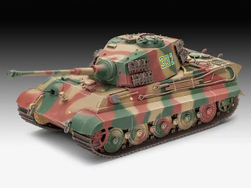 Revell TigerII Ausf.B (Henschel Turret) – 1:35 harckocsi makett
