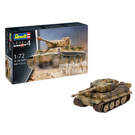 Revell PzKpfw VI Tiger Ausf. H 1:72 harcjármű makett 03262R