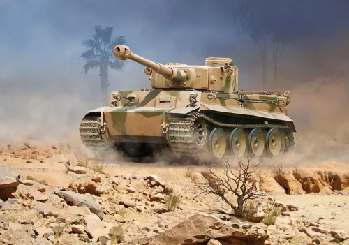 Revell PzKpfw VI Ausf. H TIGER – 1:72 harckocsi makett