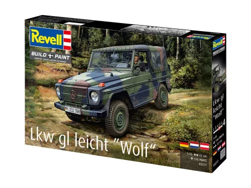 Revell Lkw gl leicht "Wolf" – 1:35 katonai terepjáró makett