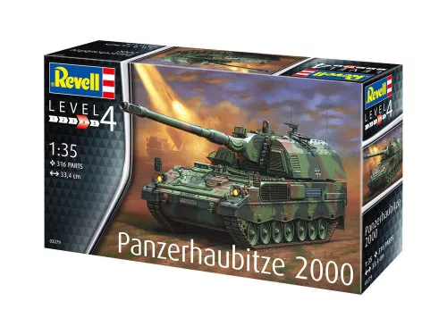 Revell Panzerhaubitze 2000 – 1:35 harcjármű makett