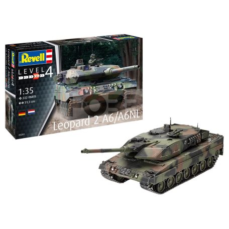 Revell Leopard 2A6/A6NL 1:35 harcjármű makett 03281R