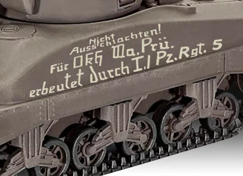 Revell Sherman M4A1 – 1:72 harckocsi makett