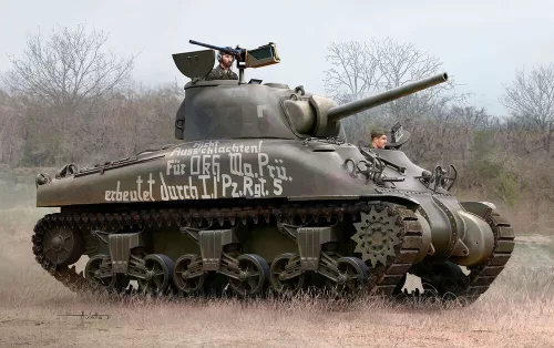 Revell Sherman M4A1 – 1:72 harckocsi makett