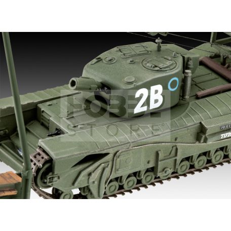 Revell Churchill A.V.R.E. 1:76 harcjármű makett 03297R