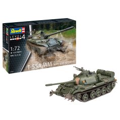   Revell T-55A/AM with KMT-6/EMT-5 1:72 harcjármű makett 03328R