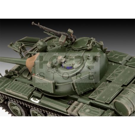 Revell T-55A/AM with KMT-6/EMT-5 1:72 harcjármű makett 03328R