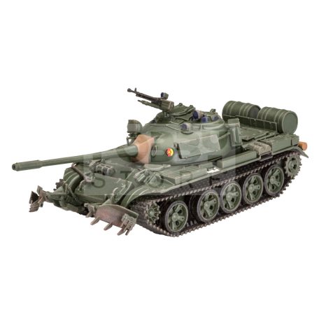 Revell T-55A/AM with KMT-6/EMT-5 1:72 harcjármű makett 03328R