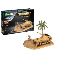   Revell First Diorama Set - Sd.Kfz. 124 Wespe 1:76 harcjármű makett 03334R