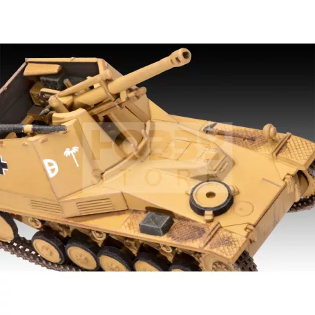 Revell First Diorama Set - Sd.Kfz. 124 Wespe 1:76 harcjármű makett 03334R