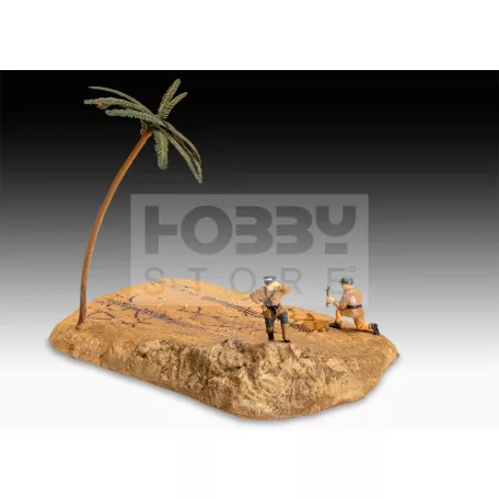 Revell First Diorama Set - Sd.Kfz. 124 Wespe 1:76 harcjármű makett 03334R