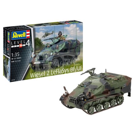 Revell Wiesel 2 LeFlaSys BF/UF 1:35 harcjármű makett 03336R