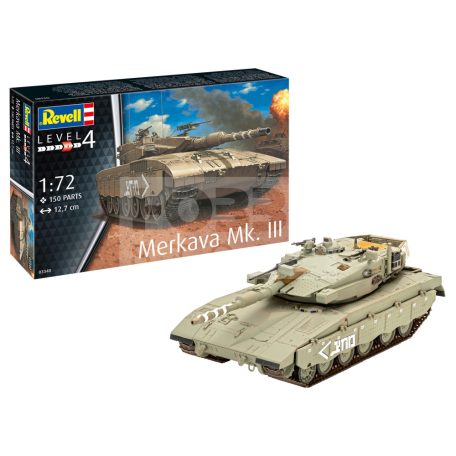 Revell Merkava Mk.III 1:72 harcjármű makett 03340R