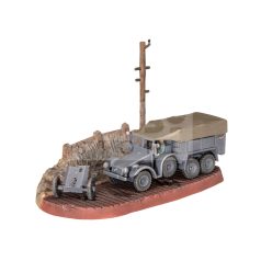   Revell Krupp Protze KFZ 69 with 3,7cm Pak 1:76 harcjármű makett 03344R