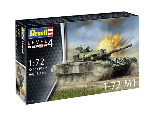 Revell T-72 M1 – 1:72 harckocsi makett