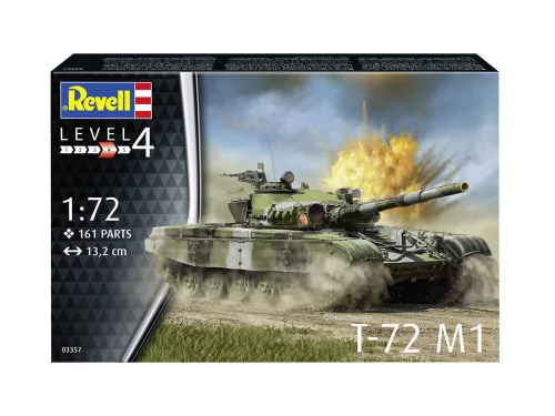 Revell T-72 M1 – 1:72 harckocsi makett