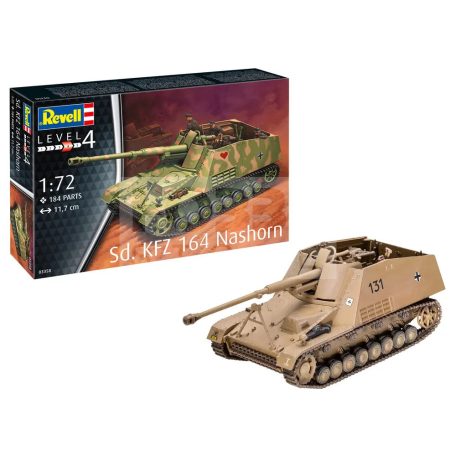 Revell Sd.Kfz. 164 Nashorn 1:72 harcjármű makett 03358R