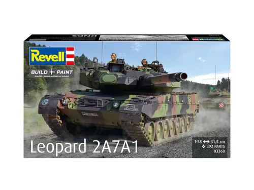 Revell Leopard 2A7A1 – 1:35 harckocsi makett