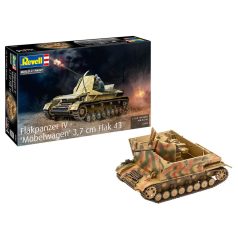  Revell Flakpanzer IV Möbelwagen 3.7 cm Flak 43 1:72 harcjármű makett 03363R