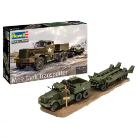   Revell M19 Tank Transporter – 1:76 katonai járműszállító makett