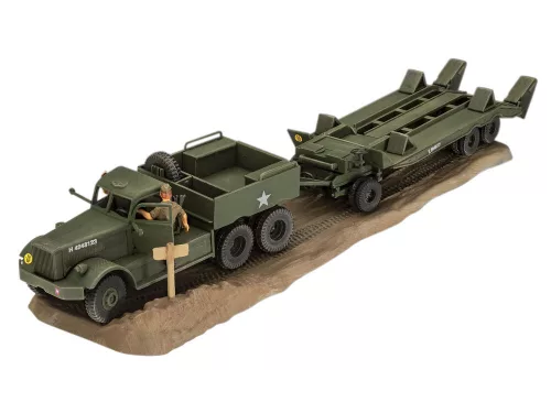 Revell M19 Tank Transporter – 1:76 katonai járműszállító makett