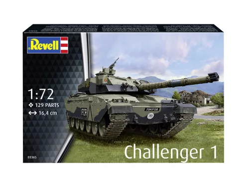 Revell Challenger 1 – 1:72 harckocsi makett