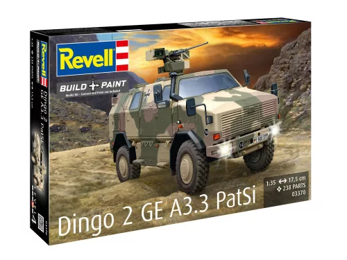 Revell Dingo 2 GE A3.3 PatSi – 1:35 harcjármű makett