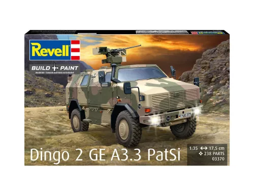 Revell Dingo 2 GE A3.3 PatSi – 1:35 harcjármű makett