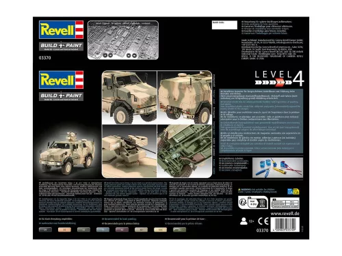 Revell Dingo 2 GE A3.3 PatSi – 1:35 harcjármű makett