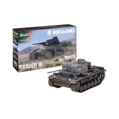   Revell PzKpfw III Ausf. L (World of Tanks) 1:72 harcjármű makett 03501R