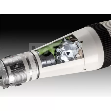 Revell Apollo 11 Saturn V Rocket (50 Years Moon Landing) 1:96 űrhajó makett 03704R